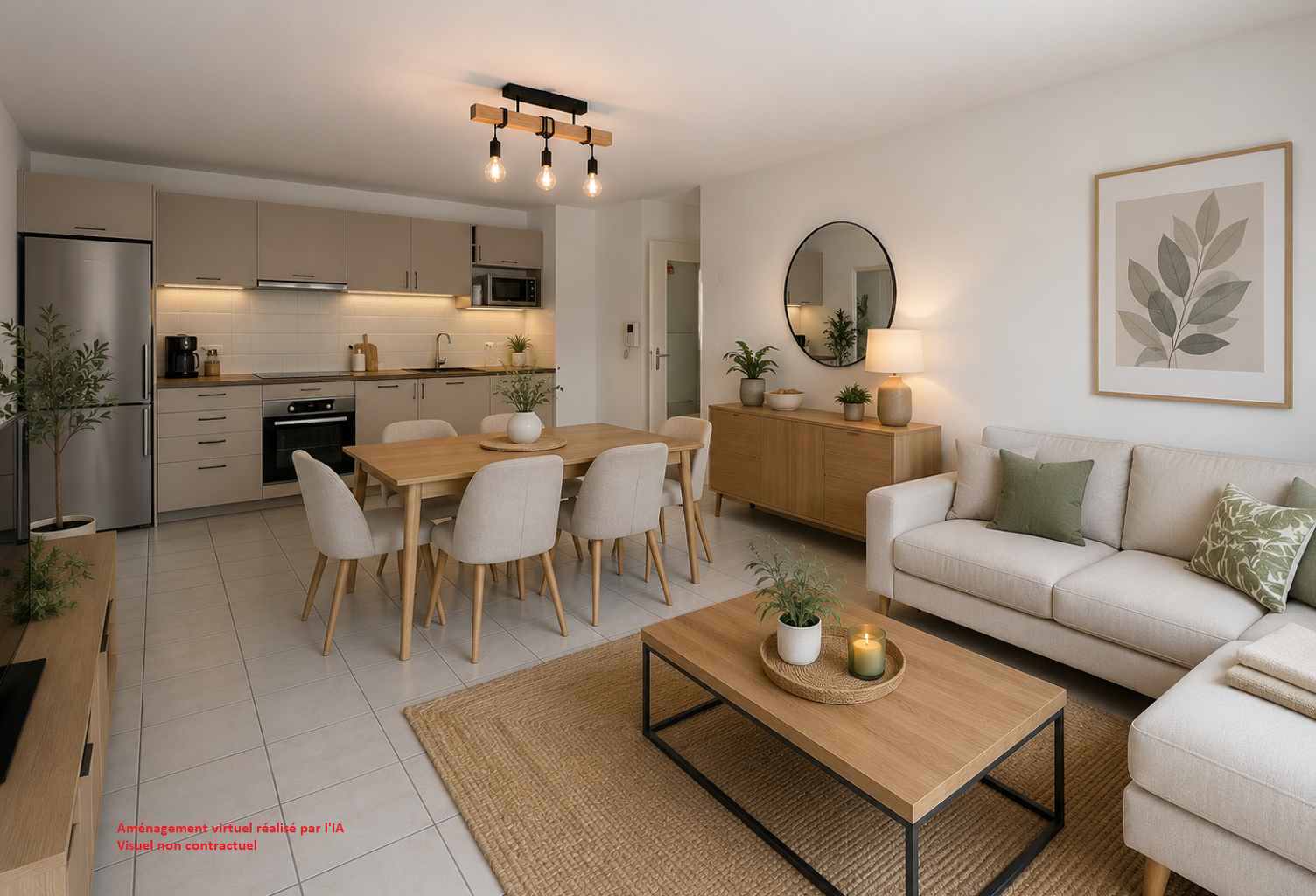 Appartement T3 avec terrasse et parking- SALON - 210 000 € (Honoraires charge vendeur) — photo 1