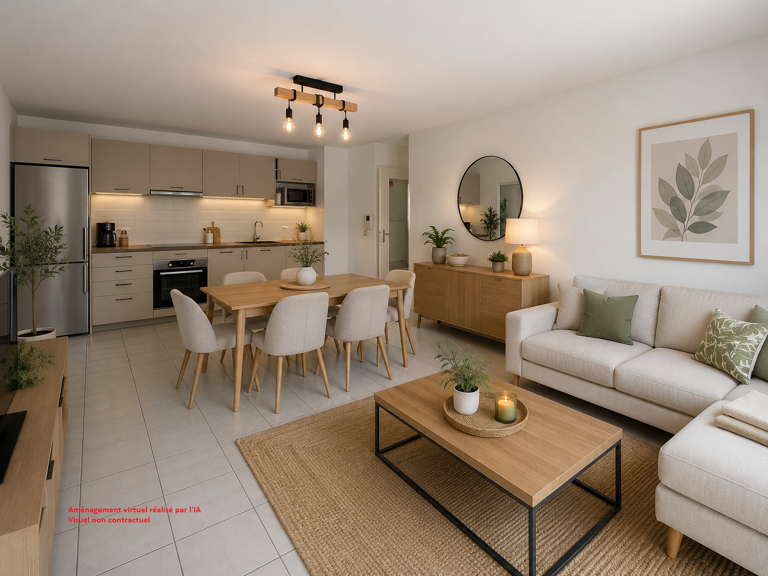 Appartement T3 avec terrasse et parking- SALON - 210 000 € (Honoraires charge vendeur) — photo 1