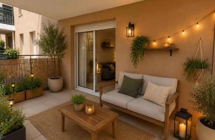 Appartement T3 avec terrasse et parking- SALON - 210 000 € (Honoraires charge vendeur) — photo 3