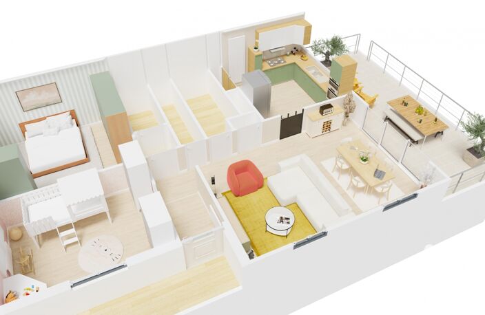 Vente Maison/villa 5 pièces — photo 4