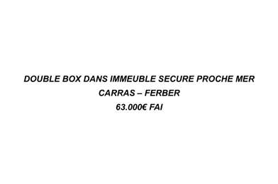 Garage  63000 €