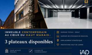 Commerce  500 m² à louer à Paris 3 (75003)