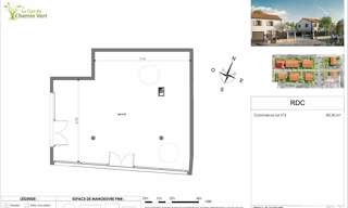 Commerce  80 m² à vendre à La Jarrie (17220)
