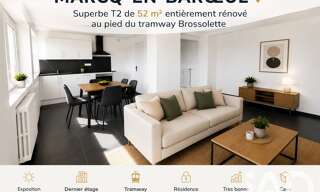 Appartement 2 Pièces 52 m² à vendre à Marcq-en-Barœul (59700)