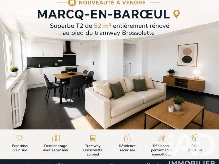 Vente Appartement 2 pièces — photo 1