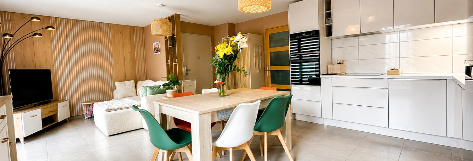 Appartement 3 Pièces 64 m² à vendre à Châteauneuf-le-Rouge (13790)