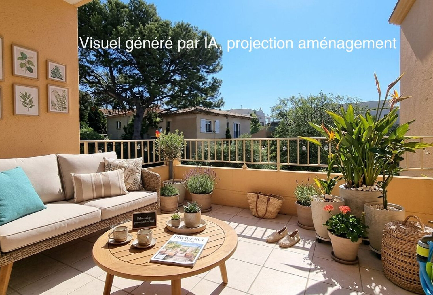 BOULOURIS   2 pièces au calme avec terrasse et garage — photo 1