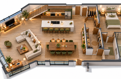 SUPERBE PROJET DE CONSTRUCTION FAMILIALE — photo du bien