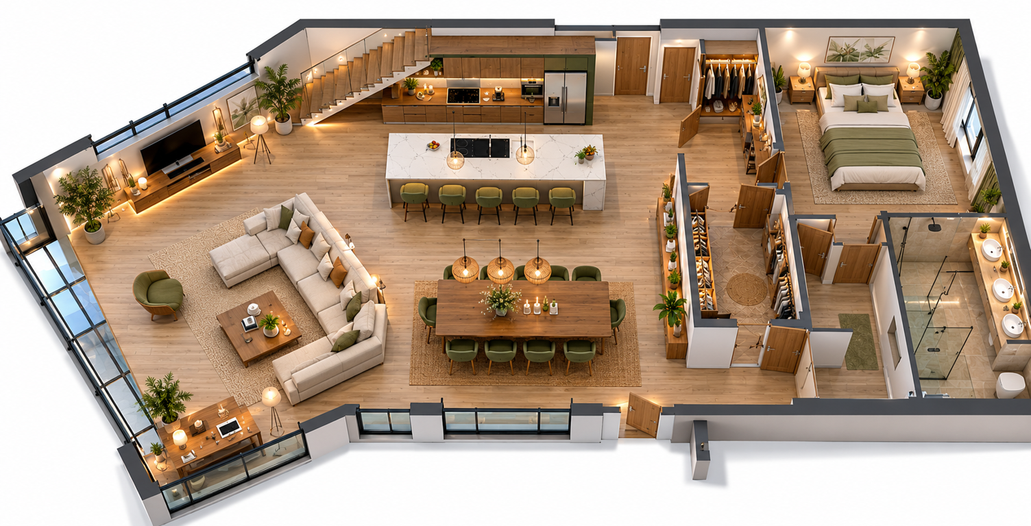 SUPERBE PROJET DE CONSTRUCTION FAMILIALE — photo 1