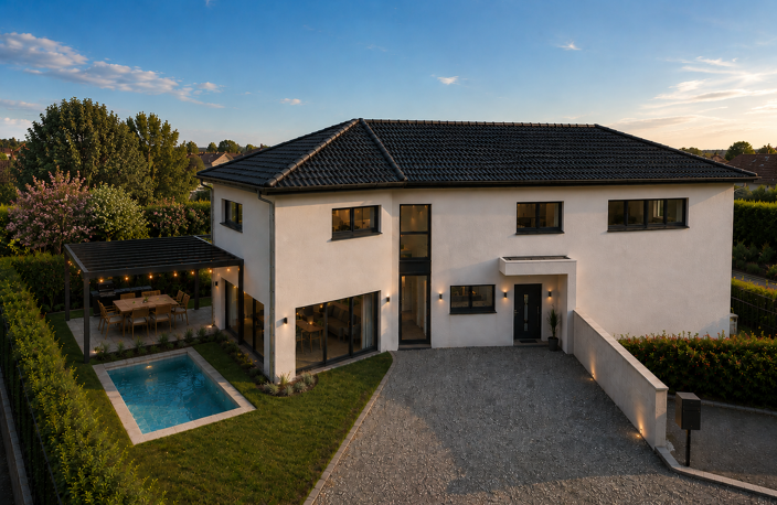 SUPERBE PROJET DE CONSTRUCTION FAMILIALE — photo 2