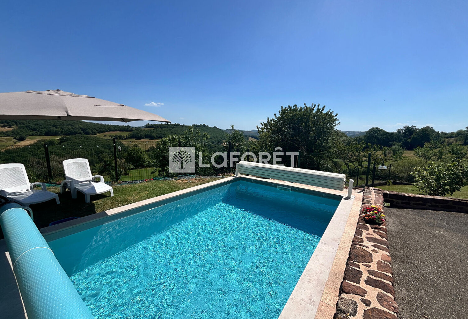 ENTRE RODEZ ET DECAZEVILLE / SAINT-CHRISTOPHE -VALLON — photo 1