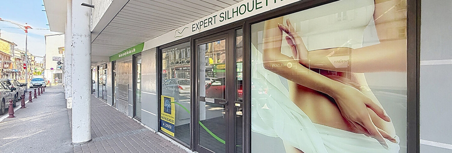 Commerce  71 m² à louer à Bourgoin-Jallieu (38300)