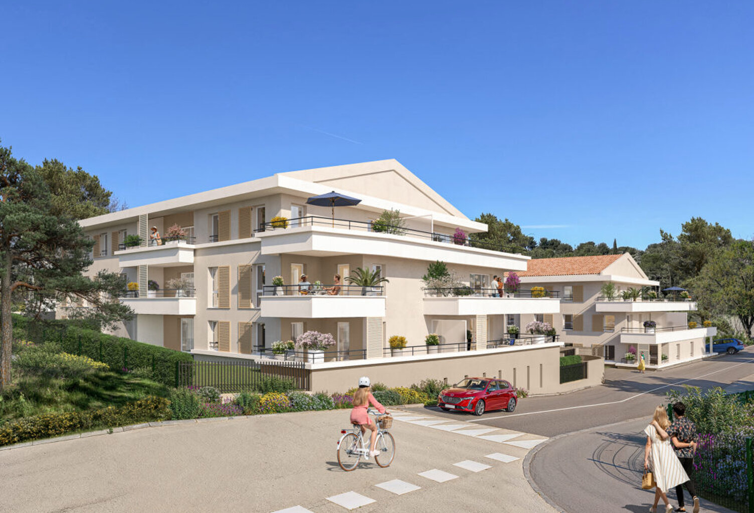 Vente programme neuf T2, T3, T4 45 à 65 m² La Roque-d'Anthéron (13640) — photo 1