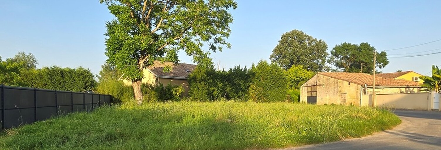 Terrain  587 m² à vendre à Peujard (33240)