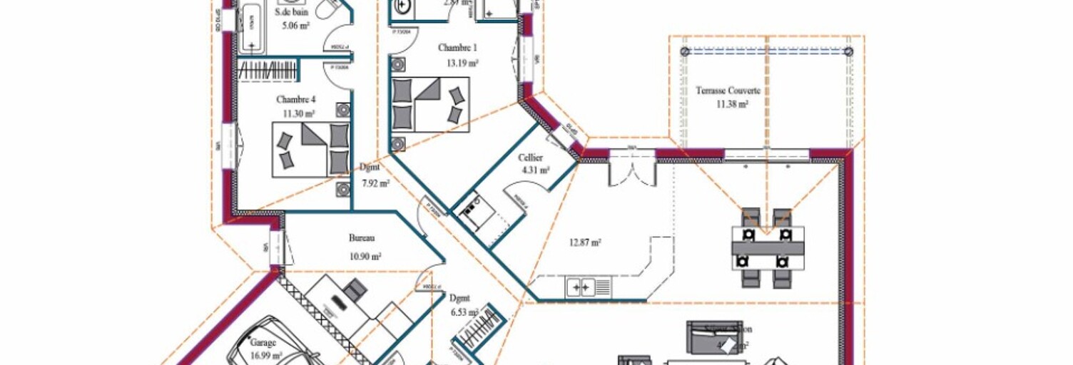 Maison 7 Pièces 146 m² à vendre à Saint-Savin (33920)