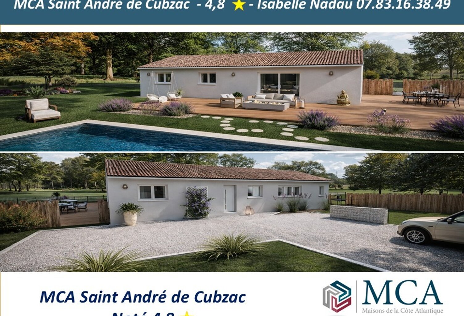 Maison à construire à Saint-Savin (33920) — photo 1