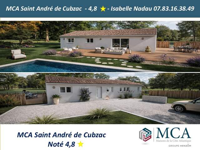 Maison à construire à Saint-Savin (33920) — photo du bien