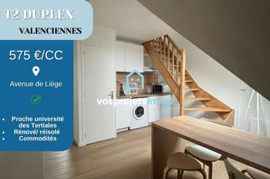 Appartement 2 pièces 575 €