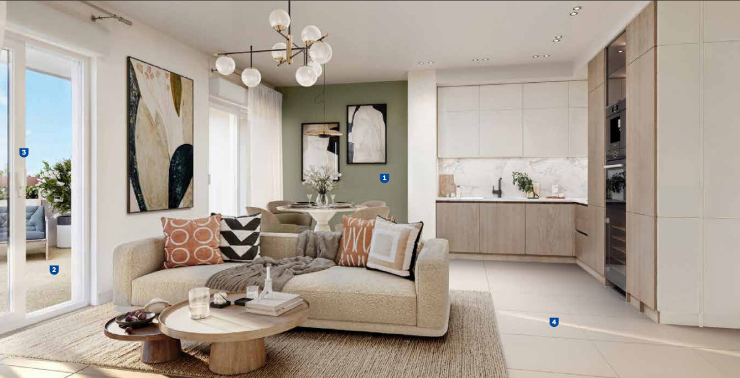 Marseille 13008 avenue du prado,Appart T3 de 74,93 m2,terrasse de 28 m2 — photo 1