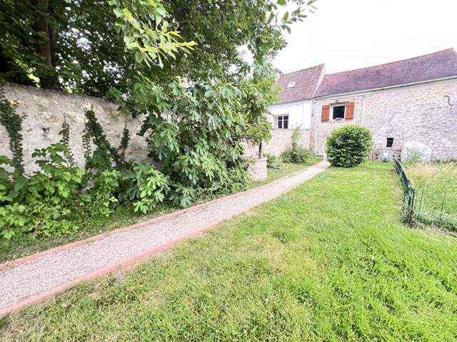 (95450) SERAINCOURT ,  maison de village et sa dépendance amenagée, 160 m2, jardin, garage — photo du bien