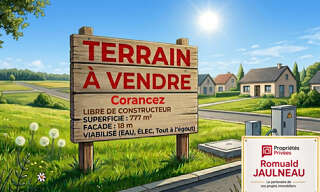 Terrain  777 m² à vendre à Corancez (28630)