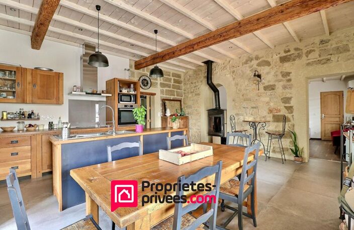 Proche Uzès, mas de village avec piscine — photo 5