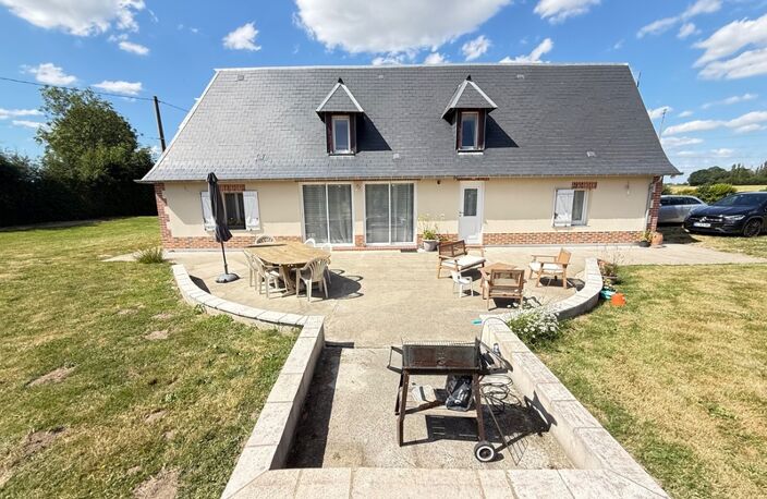Maison normande rénovée à vendre proche Bernay – Longère de 166 m² avec 4 chambres — photo 3
