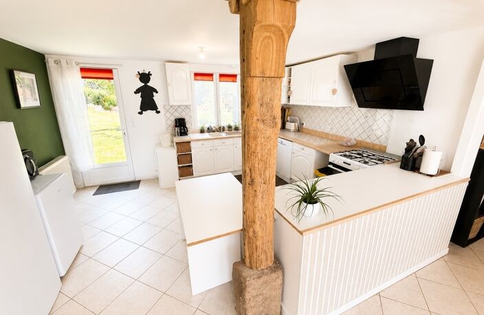 Maison normande rénovée à vendre proche Bernay – Longère de 166 m² avec 4 chambres — photo 4