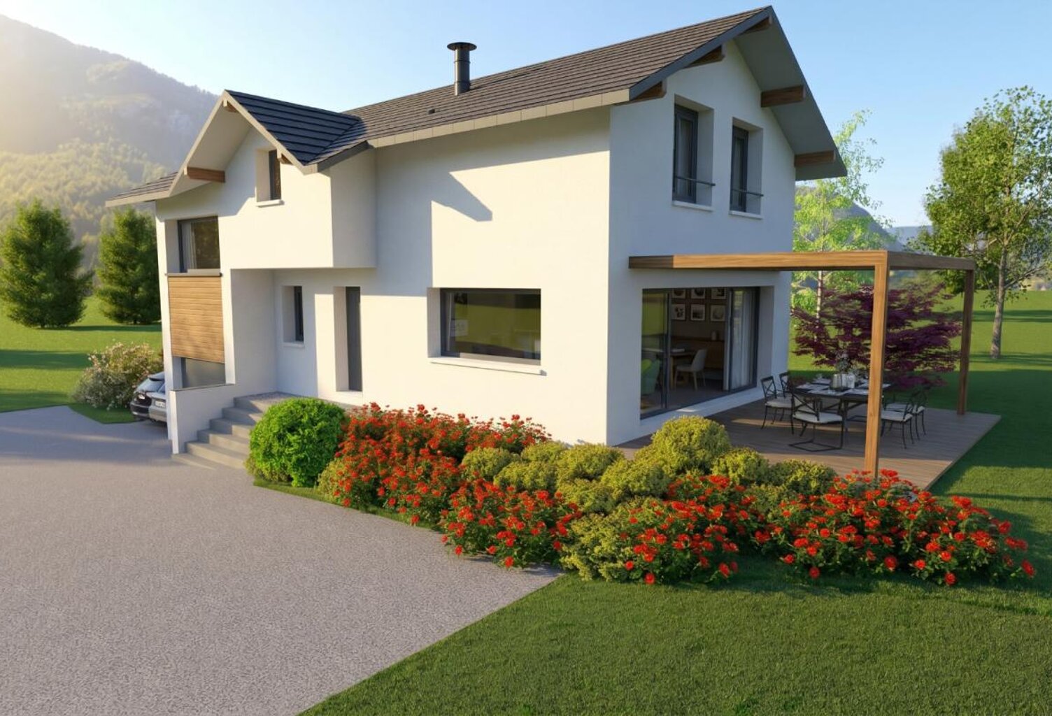 ARCHAMPS - Maison 118m² 3ch+bureau - garage — photo 1