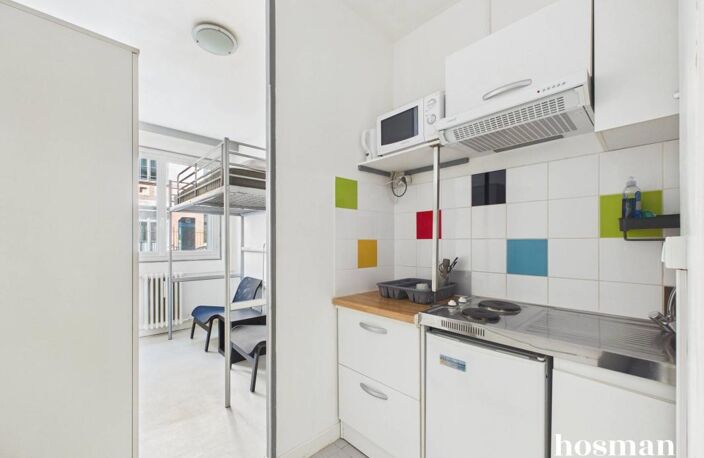 Studio fonctionnel de 11 m² - Exposition sud-ouest - Avenue Emile Zola, Paris — photo 4