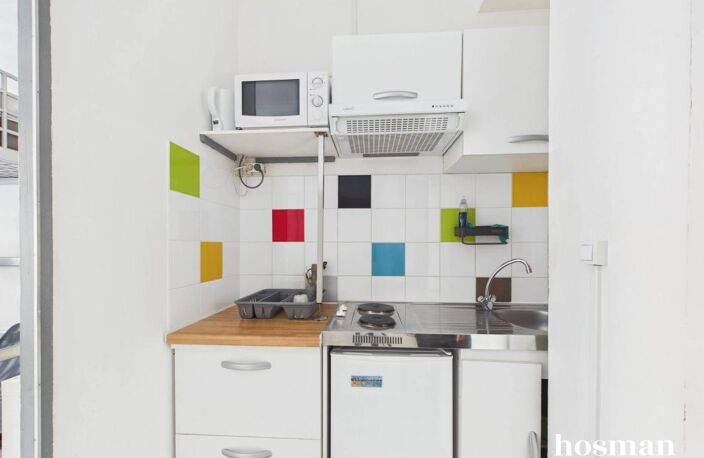 Studio fonctionnel de 11 m² - Exposition sud-ouest - Avenue Emile Zola, Paris — photo 5