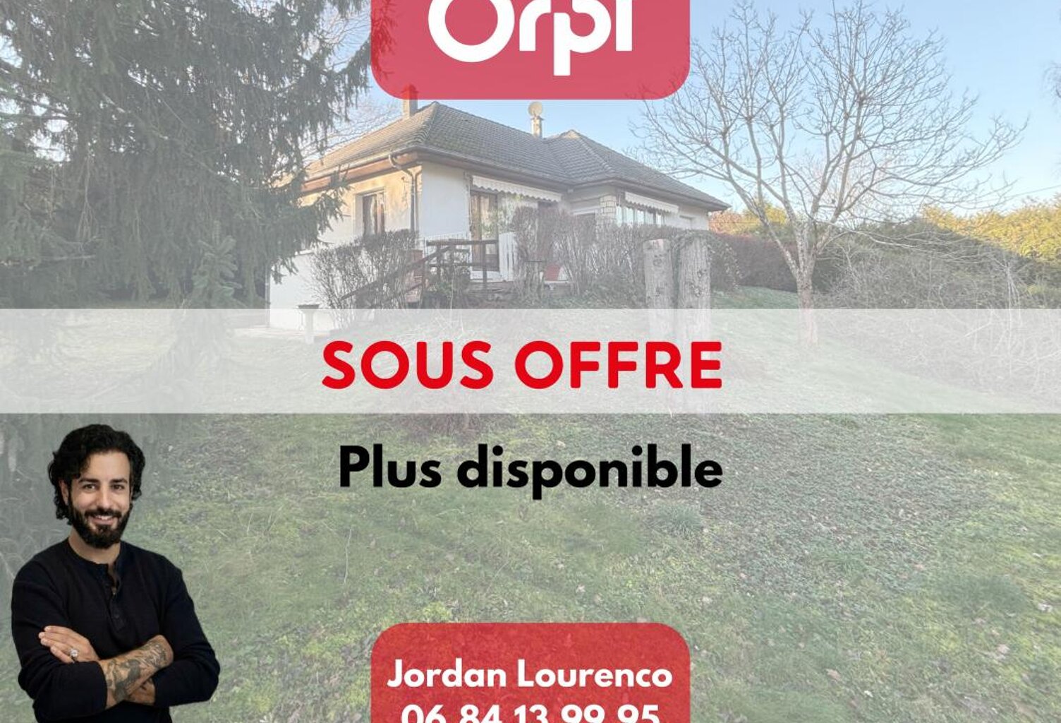 SOUS OFFRE - PLUS DISPONIBLE - Maison T4 de 172,58 m² sur 1445 m² – Saint-Béron — photo 1