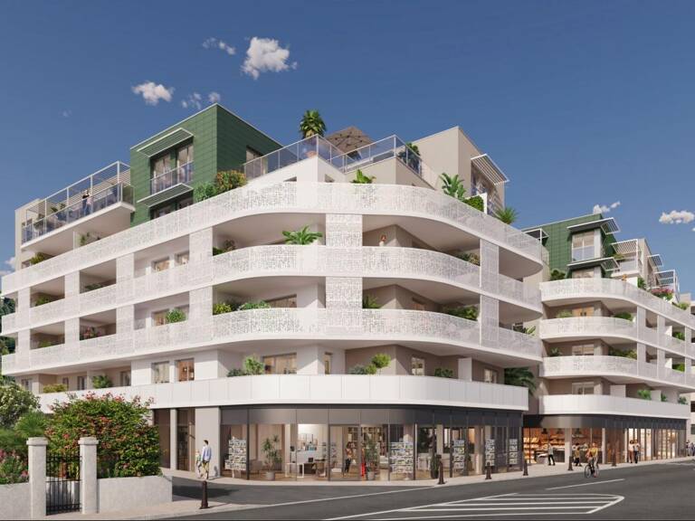 Palm Square – Appartements du studio au 4 pièces avec espaces extérieurs, au cœur de Saint-Laurent-du-Var — photo 1