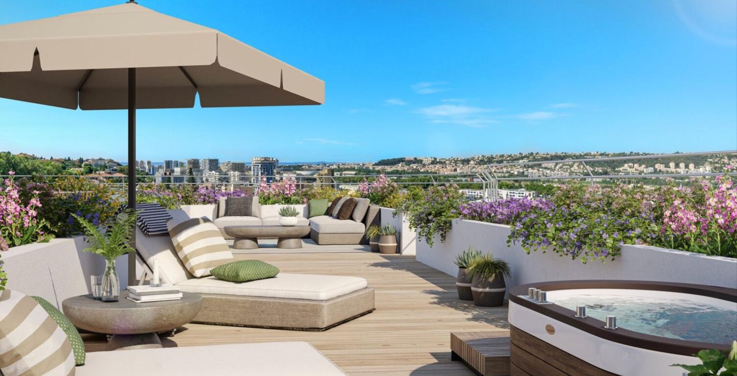 Serenity View – Appartements d'exception avec terrasses et piscine, sur les hauteurs de Nice Ouest — photo 1
