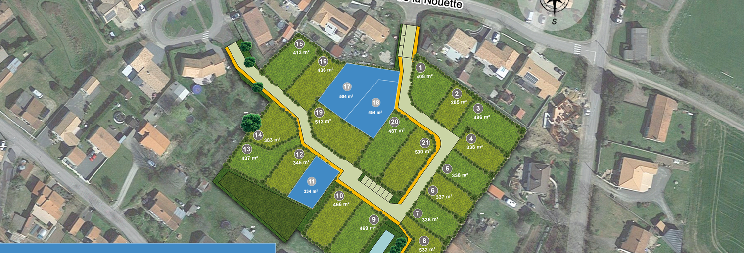 Terrain  334 m² à vendre à Corcoué-sur-Logne (44650)