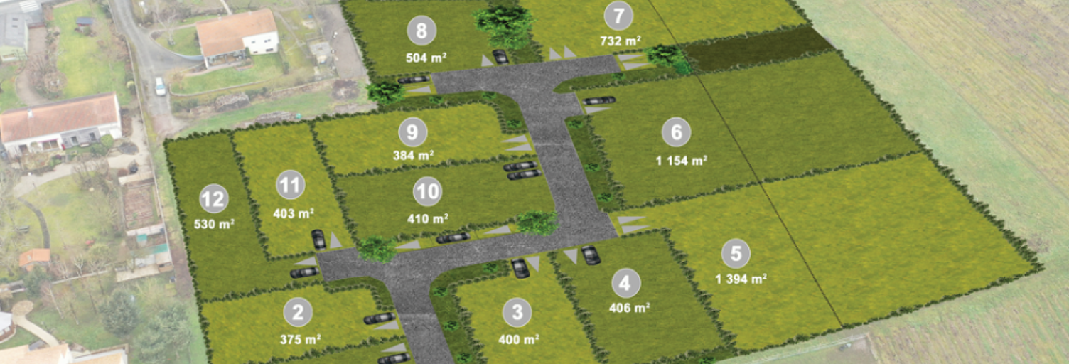 Terrain  403 m² à vendre à Mauges-sur-Loire (49410)