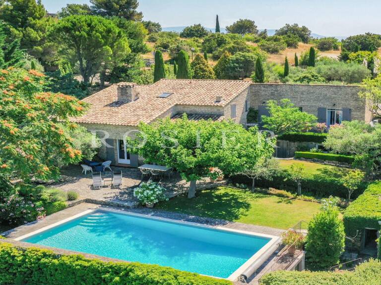 Propriété de charme avec piscine à vendre à Gordes à pied du vil — photo 1