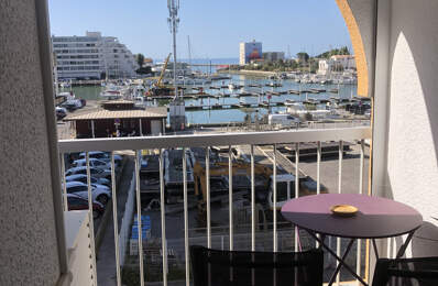 CARNON Joli studio vue mer, 24m2 avec parking, — photo du bien