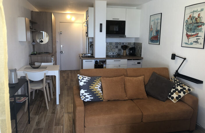 CARNON Joli studio vue mer, 24m2 avec parking, — photo 2