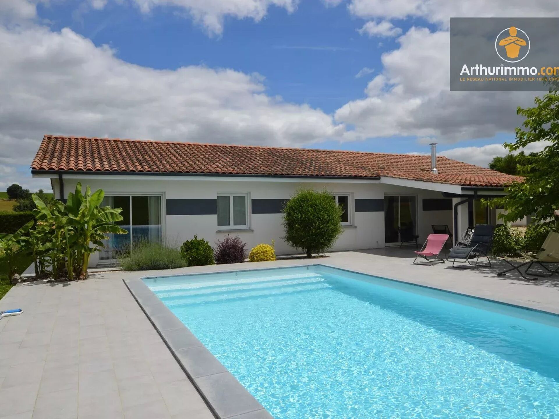 Acheter maison de 5 pièces 146 m² 316 200 € à Monségur (33580) : une annonce Arthurimmo.com — 2
