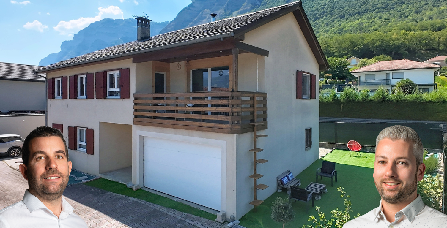 APPARTEMENT-MAISON A VENDRE - LUMBIN 38660 - AGENCE IMMOBILI — photo 1