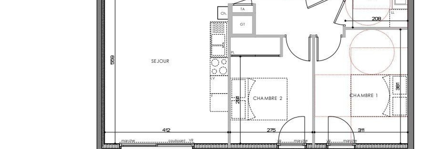 Appartement 3 Pièces 59 m² à vendre à Eybens (38320)