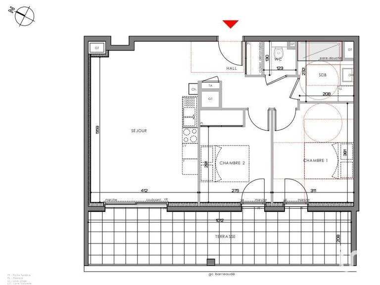 Vente Appartement 3 pièces — photo 1