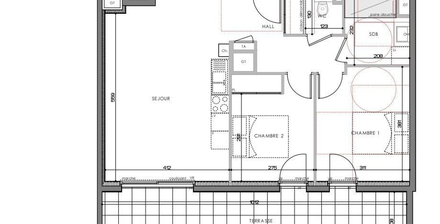Vente Appartement 3 pièces — photo 1