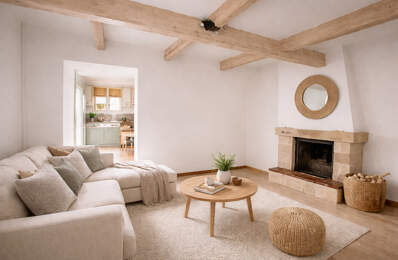 PIOLENC - Maison de village avec 2 cours et 2 chambres. — photo du bien
