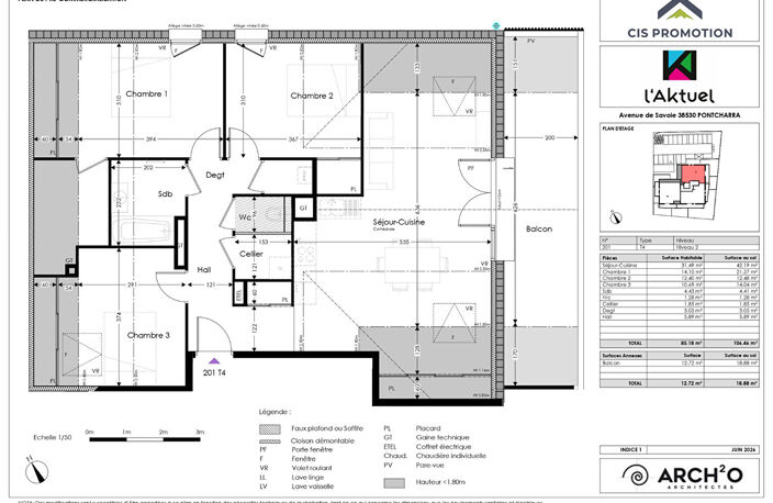 Appartement T4- Pontcharra — photo 2