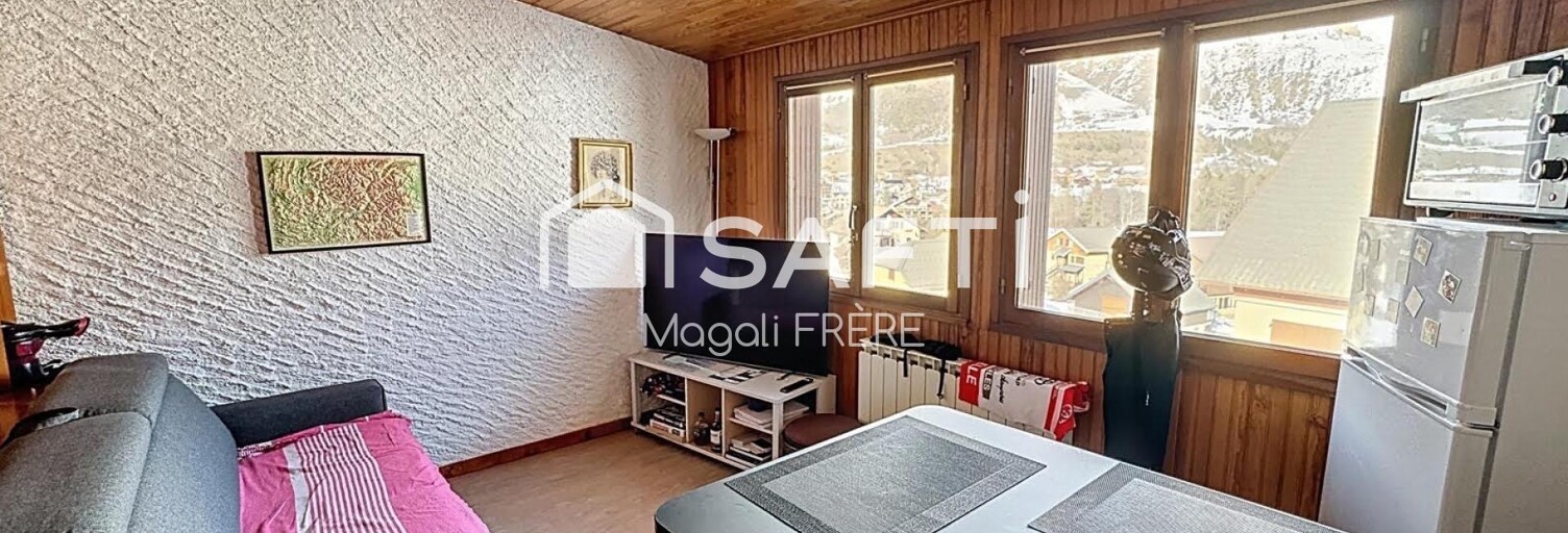 Appartement 1 Pièce 34 m² à vendre à Ancelle (05260)