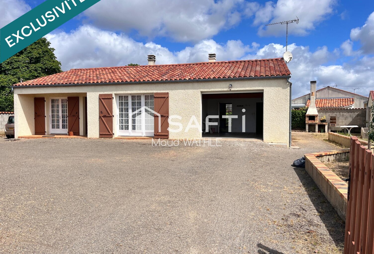 Maison centre village Saint Hilaire la Fôret, proche des plages — photo 1