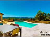 Villa individuelle 168 m2 habitable - 4 chambres dont une suite parentale - 75 m2 de sous-sol - piscine - vue superbe sur les collines environnantes et au calme absolu - forage et eau de ville — photo 3