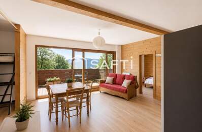 T3 dans un chalet de montagne avec jardin (environ 300m2) sur une parcelle de 7 687m2, à 5 minutes en voiture du centre. — photo du bien